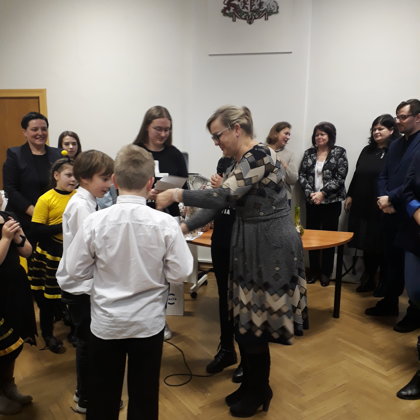 SMU "Koka darbi"-saņemot Simpātiju balvu no ASBalta