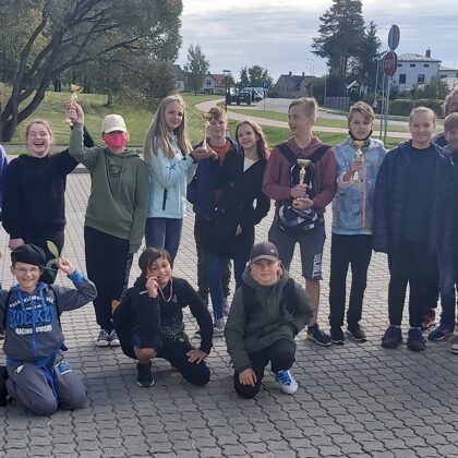 Orintēšanās sacensībās Madonā 17.09.2021.