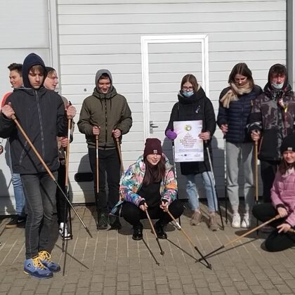 Nūjotāji veselības nedēļā 11.03.2022.