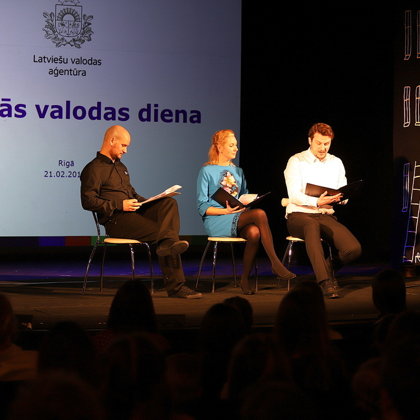 Kaspara darbs tiek nolasīts kā pirmais -21.02.2019, Dzimtās valodas diena