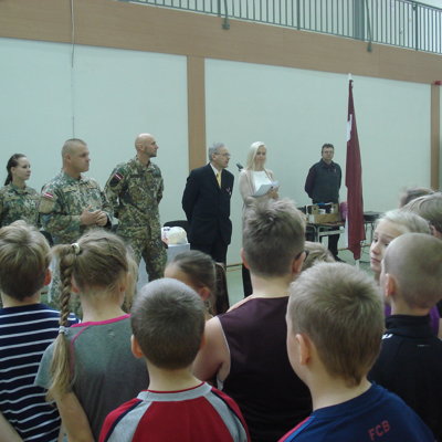 Lāčplēša dienas aktivitātes, piedaloties Zemessardzes 25.KB