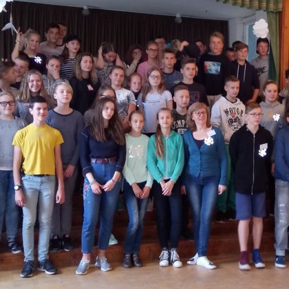 Nordplus projekta "Darīsim kopā!" tikšanās Kusas pamatskolā.