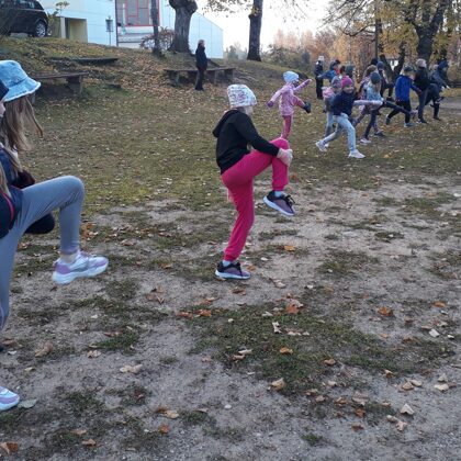 Veselības nedēļa-rīta vingrošana