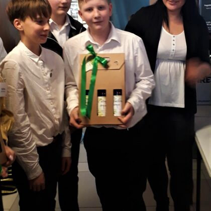 SMU Koka darbi, saņemot nomināciju BIZNESA POTENCIĀLSun SIMPĀTIJU balvu Valmierā