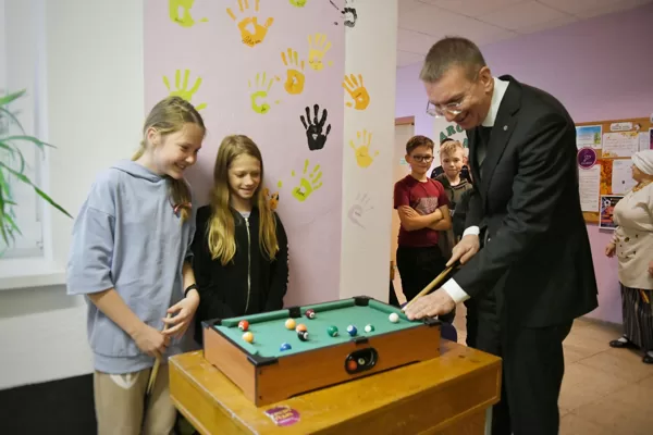 06.11.2023. tikšanās ar Valsts prezidentu E.Rinkeviču