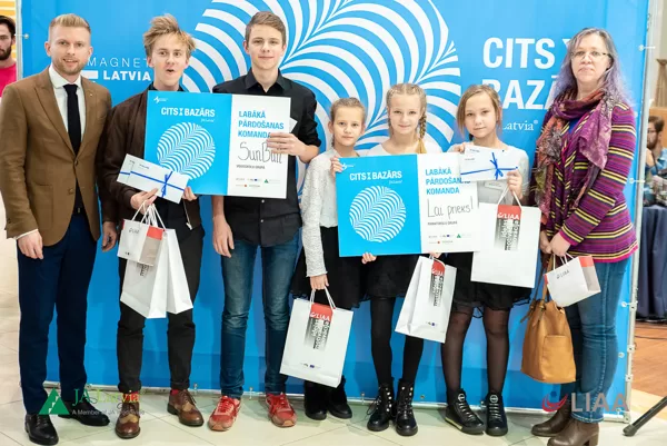 4.kl.firma Vislatvijas SMU Rīgā ieguva nomināciju Labākā pārdošanas komanda