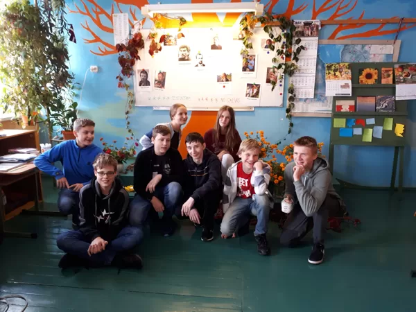 Skolas soma - Dzejas stunda 7.,8. klasē pēc Kārļa Skalbes "Saulrietu" apmeklējuma.