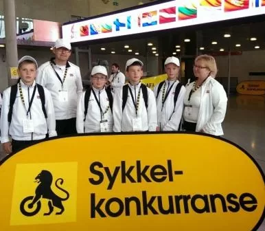 Latvijas komanda Norvēģijā 05.09.2014.