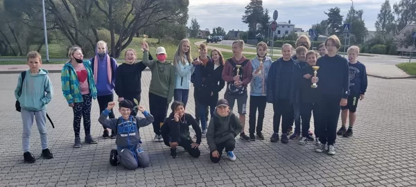 Orintēšanās sacensībās Madonā 17.09.2021.