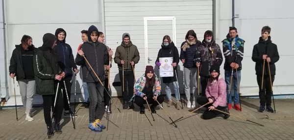 Nūjotāji veselības nedēļā 11.03.2022.