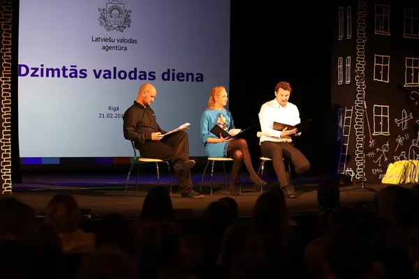 Kaspara darbs tiek nolasīts kā pirmais -21.02.2019, Dzimtās valodas diena