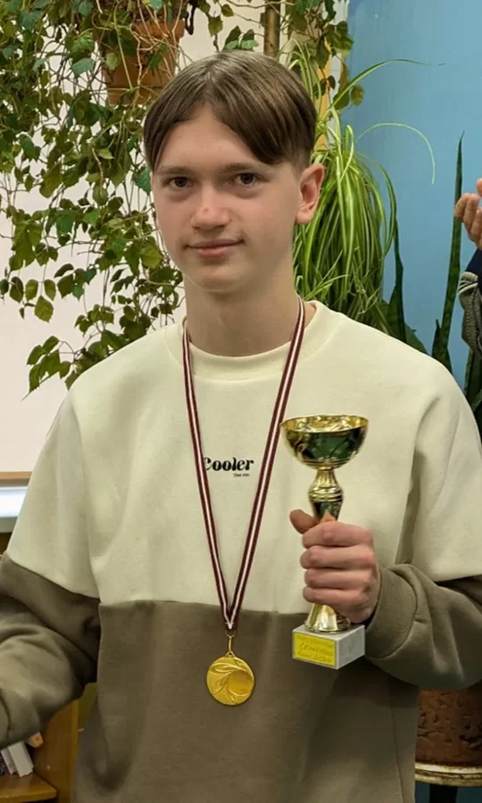 Lauris Neimanis 9.kl. - Pareizrakstības čempions 2024